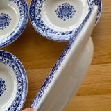 6 Jules Vieillard Bordeaux soup plates