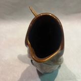 Fish pitcher signed Le Pouliguen