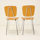 1970s Set of Four Dining Chairs, Czechoslovakia