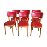 Set of 6 bistro chairs, Baumann