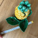 Pineapple olive or mustard pot