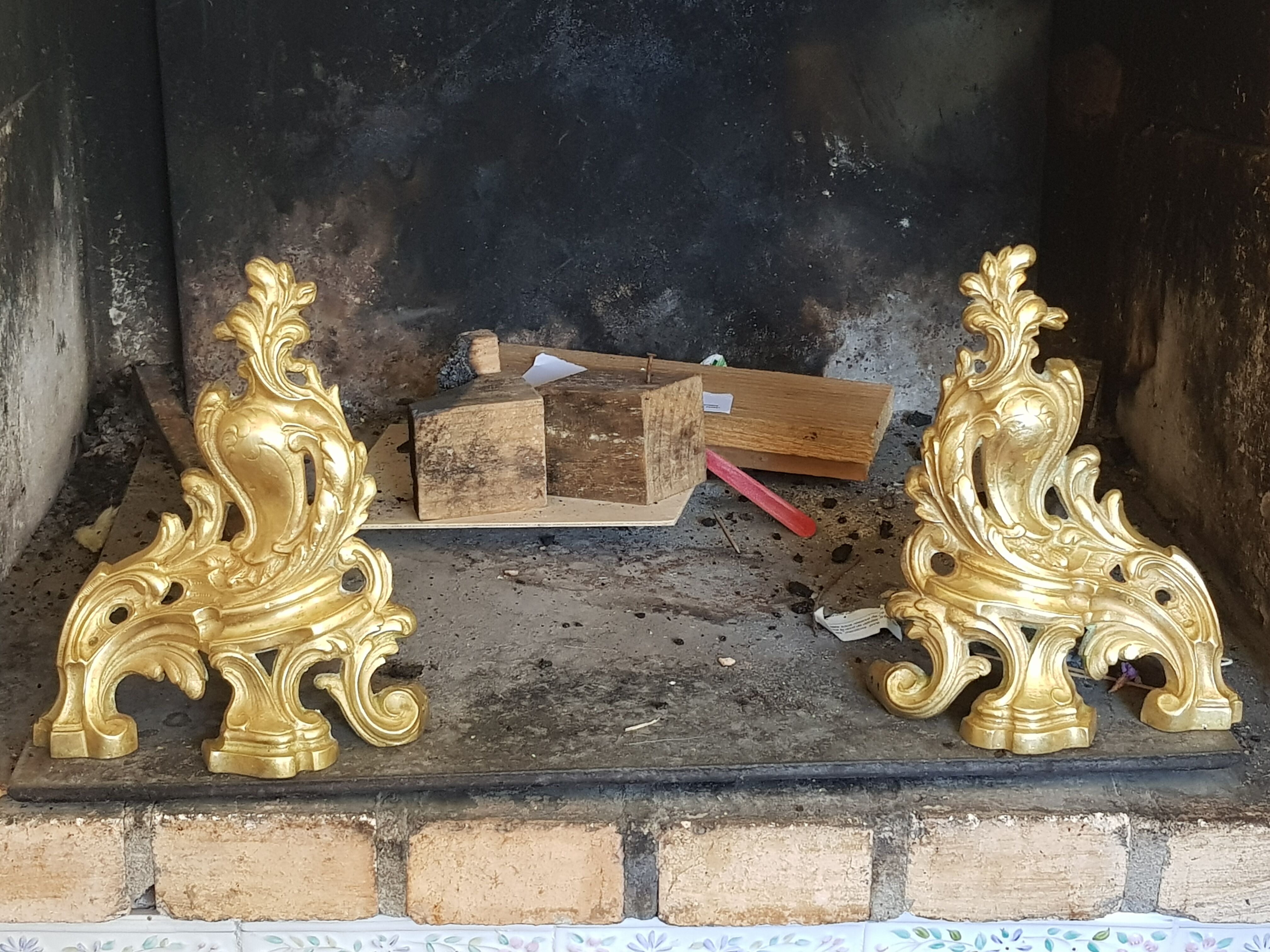 Pair of Louis XV-style channels