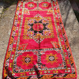 Vintage Moroccan Berber carpet Boujaad by Khenifra XXL 352x174 cm