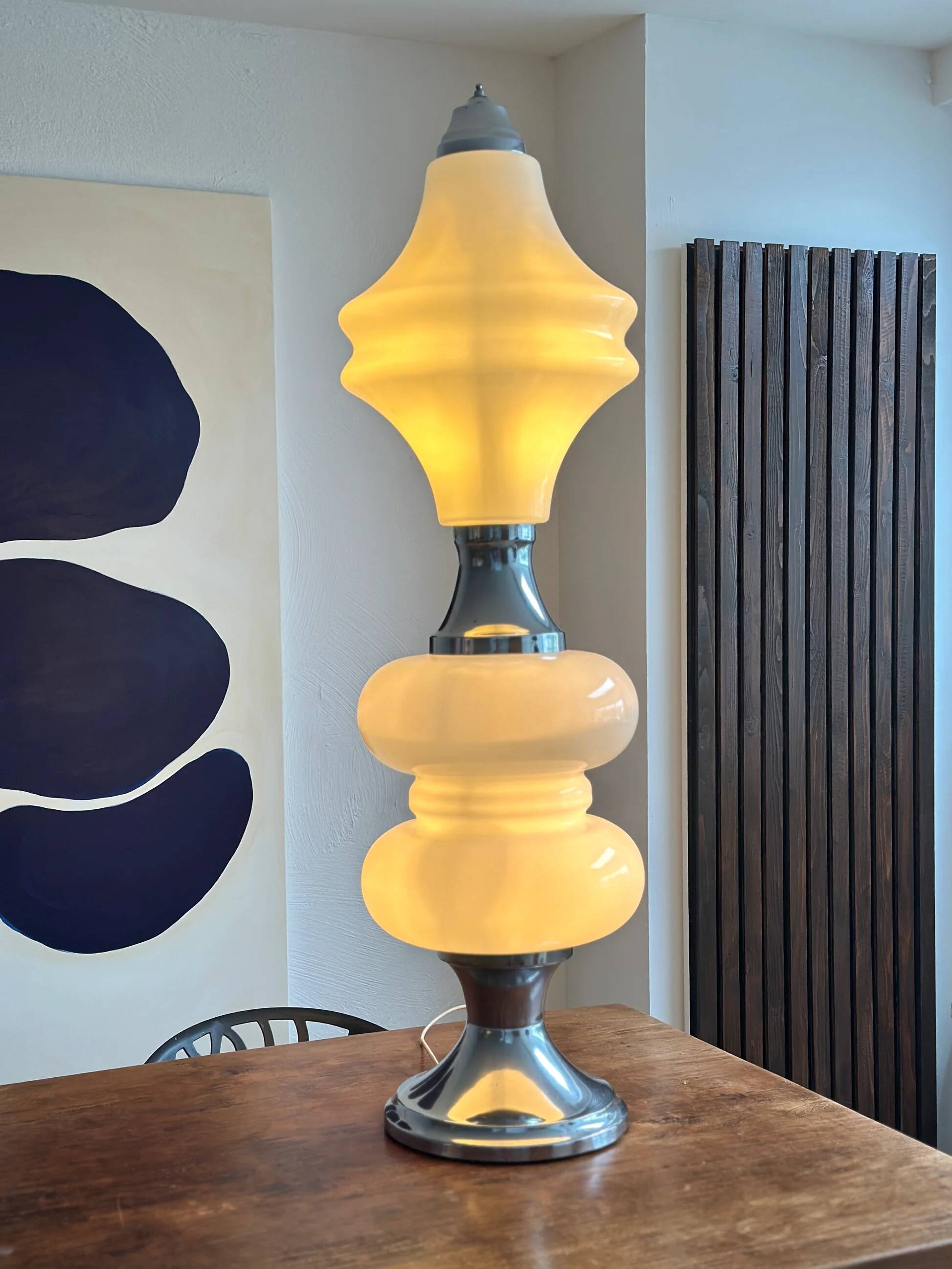 Rare Italian Space Age floor lamp