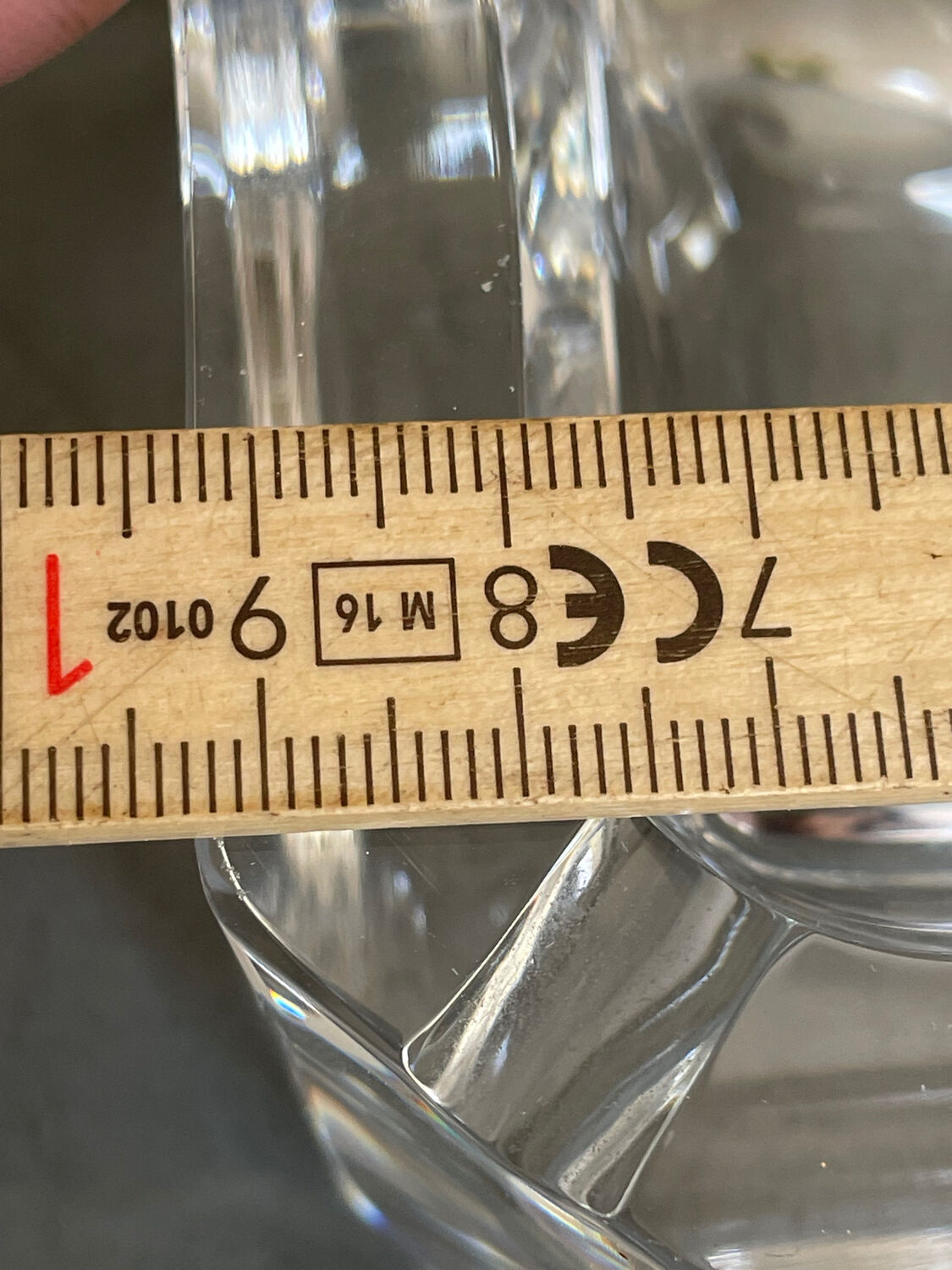 Sevres crystal ashtray