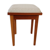 Tabouret d'appoint Scandinave en teck , années 70