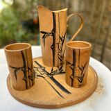 Bamboo orangeade service