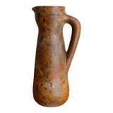 Vintage signed pyrite stoneware carafe