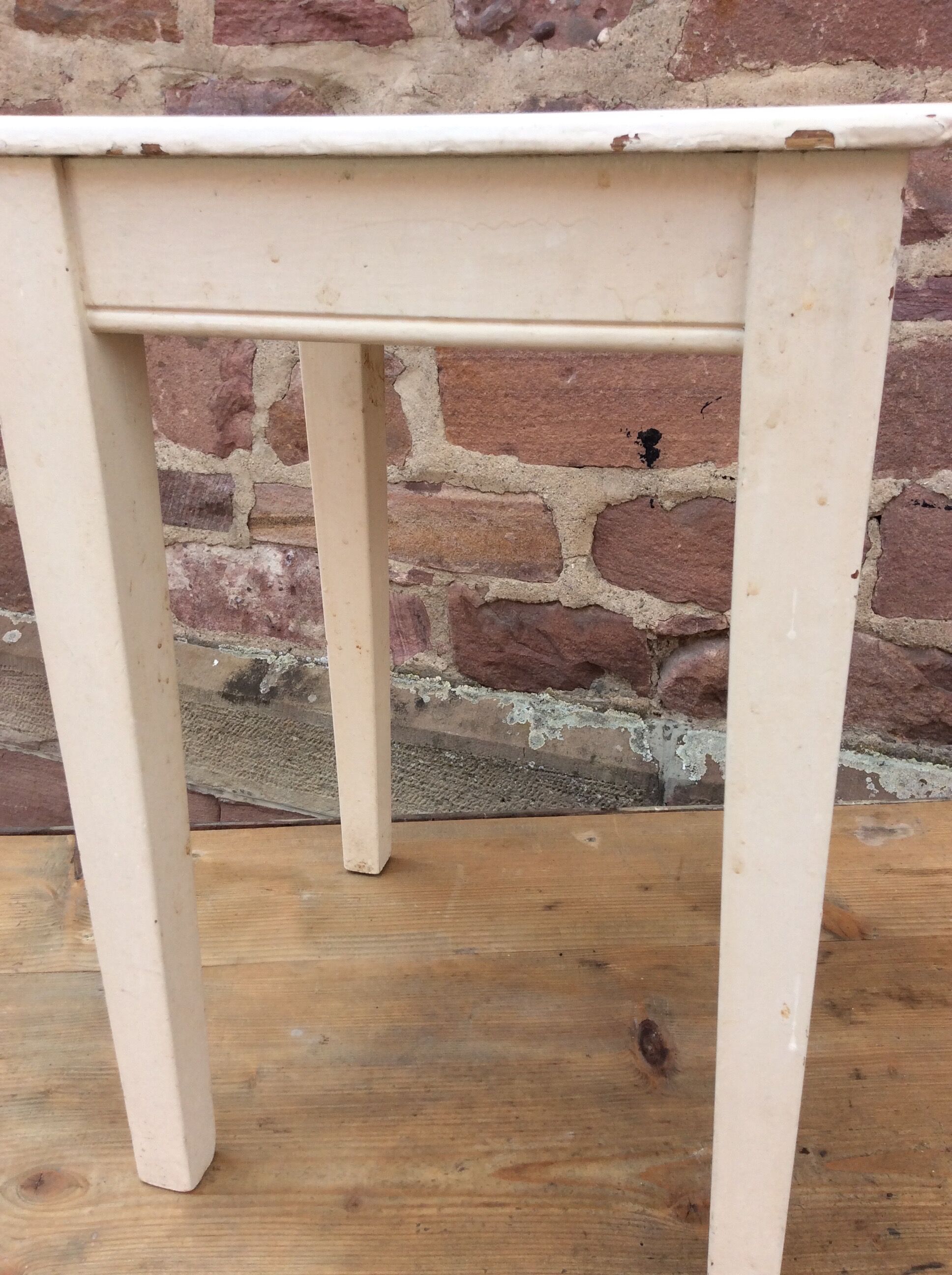 Rustic rustic shabby chic stool 1950