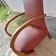 paire de fauteuils art déco, terracotta