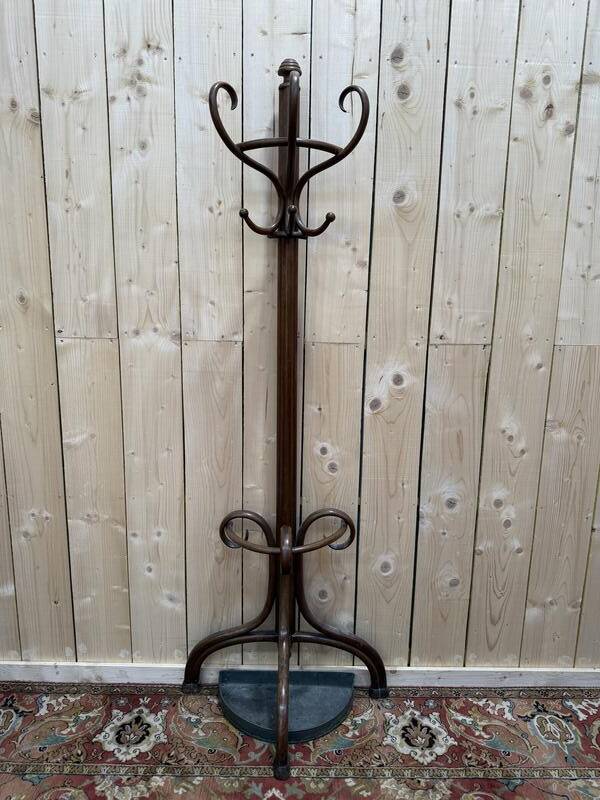 Portemanteau - Perroquet Thonet en bois courbé