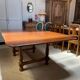 Vintage walnut dining table