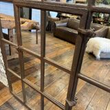 Industrial cast iron mirror