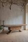 Console attributed to Tomaso Buzzi. 1960s. Italy. Oak. 240x84x74 cm.