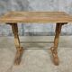 Antique French bistro table | 1920-1940 | Oak wood