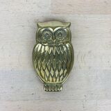 Pocket ring size owl/owl brass