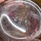 Antique pink Nancy crystal perfume bottle – 12.5 cm