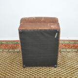 Brown corduroy modular sofa from the 70's, set of 5