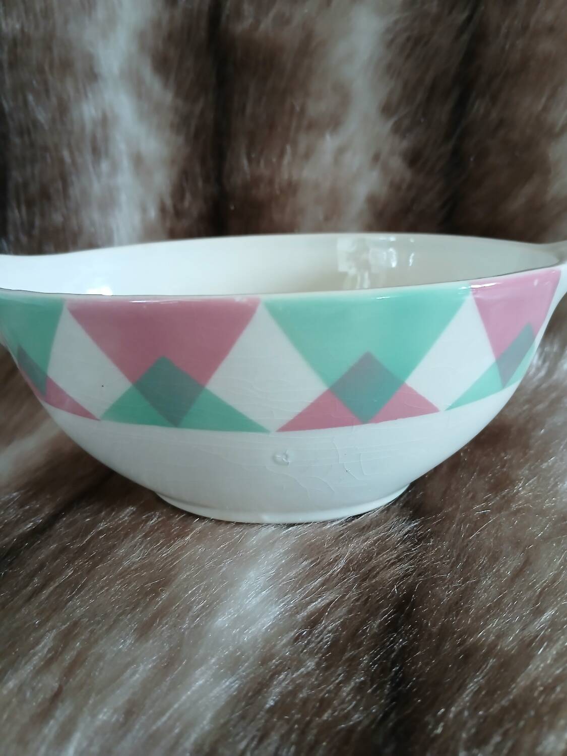 Antique sauce boat from Digoin and Sarreguemines