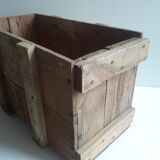 Transport case L58xD30,5xH34cm wood storage