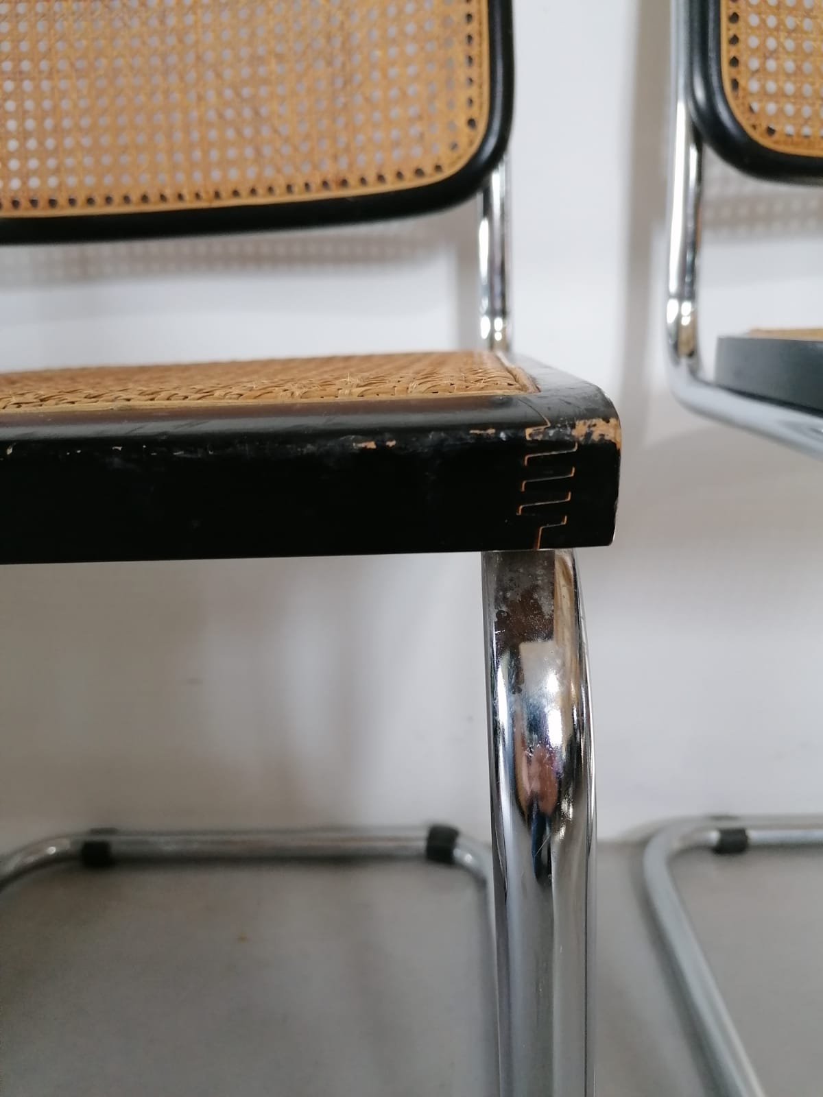 Pair of chairs Marcel Breuer B32