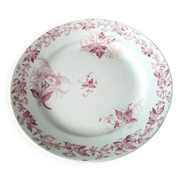Footed bowl, compote Pexonne Fenal Frères Model "Liseron"