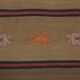 Striped Narrow Turkish Kilim Runner Rug