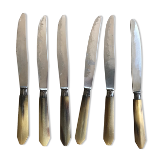 Horned handle knives