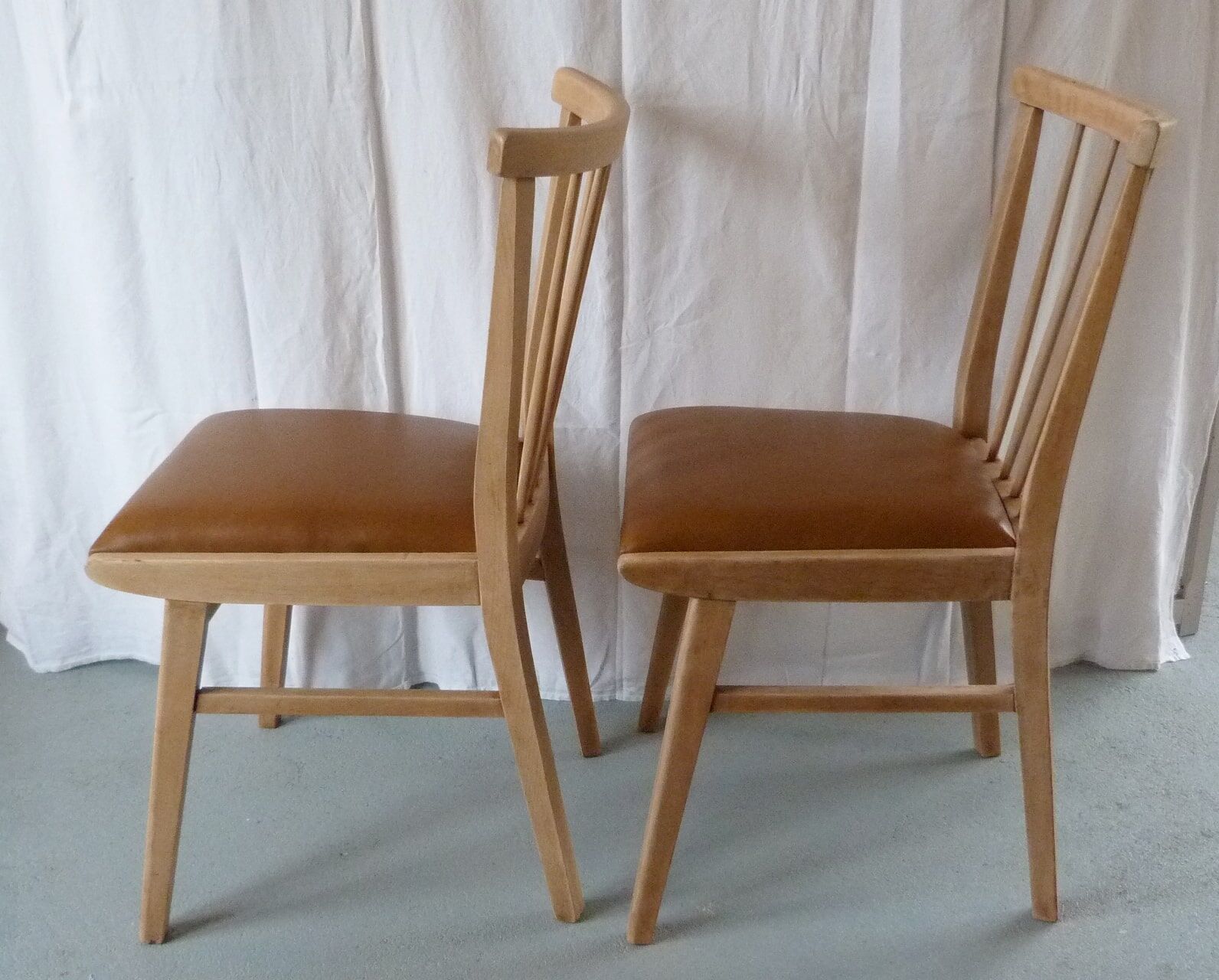 Pair of baumann chairs