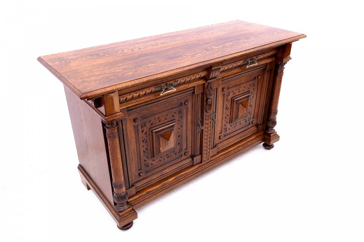 Antique chest of drawers, around 1880, Western Europe.