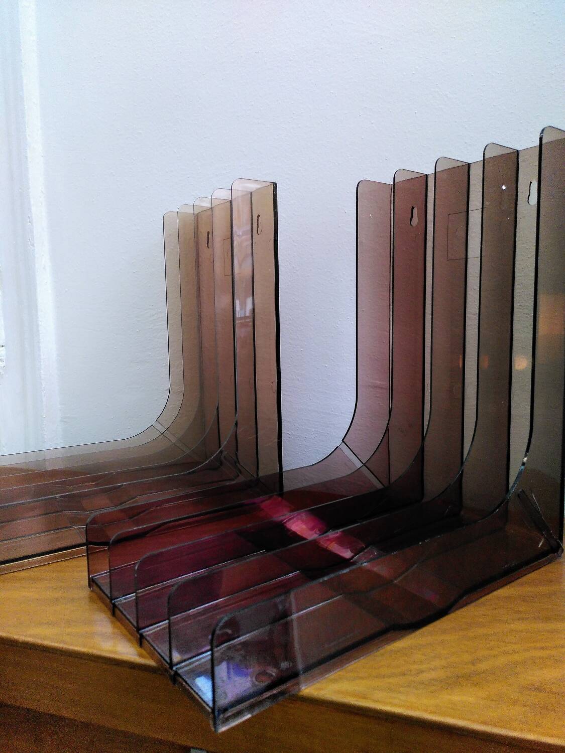 Smoked Plexi vinyl rack