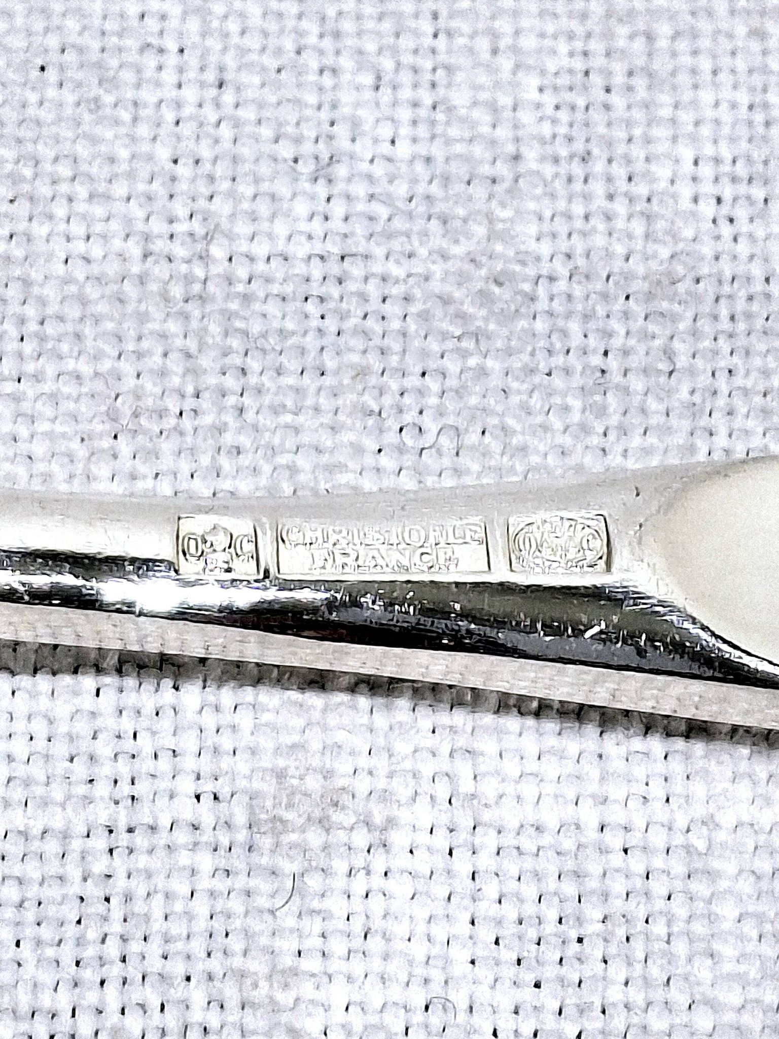 Christofle – Silver-Plated Dessert Service Model Duo