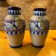Paire de vase art-deco amphora tchécoslovaquie
