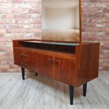 Restored Mid-Century Walnut Vanity Dressing Table by Marian Grabinski - 196