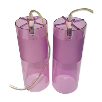 2 Easy Kartell suspension lamps