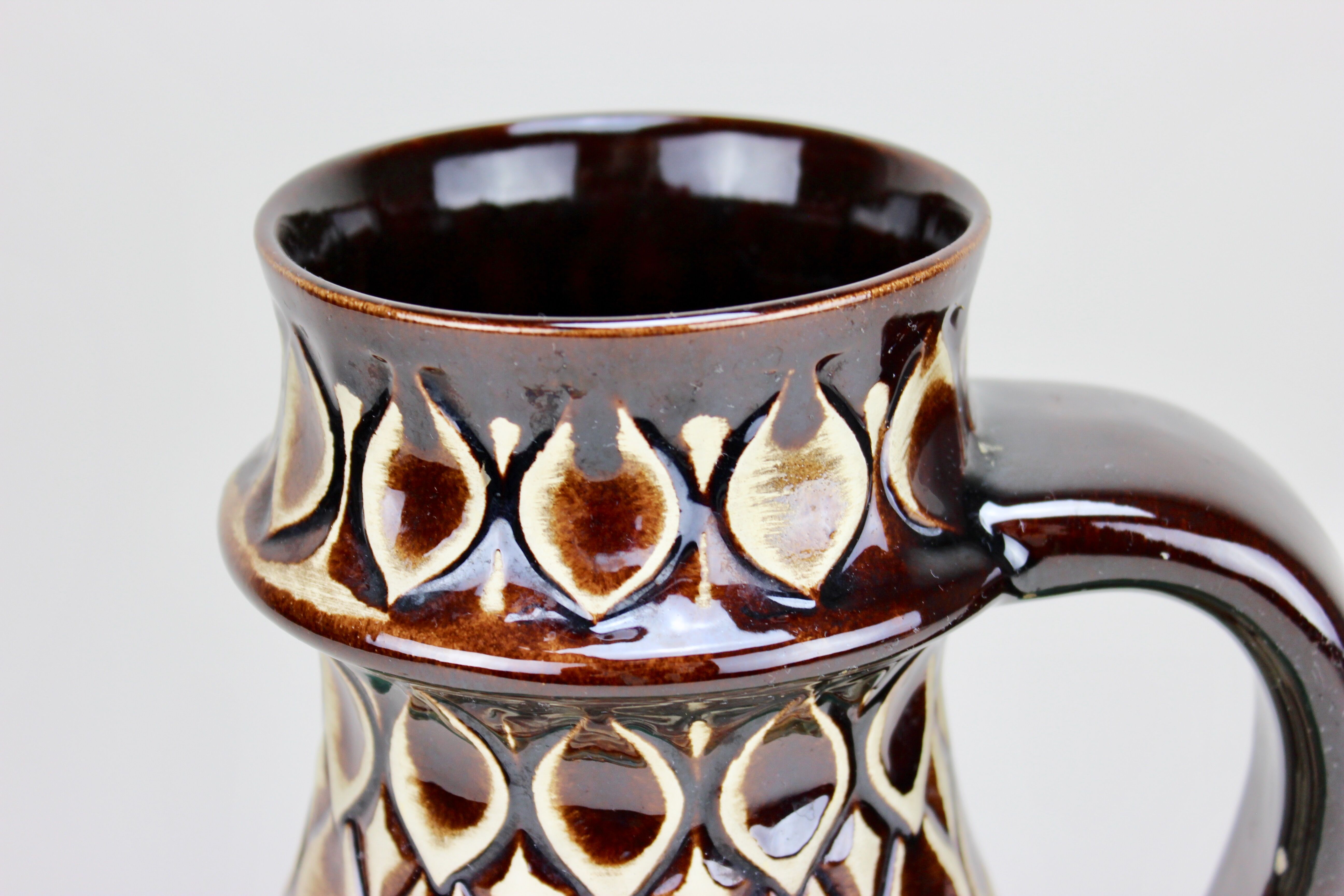 Mid Century ceramic vase, Bay 87-30, westgerman pottery