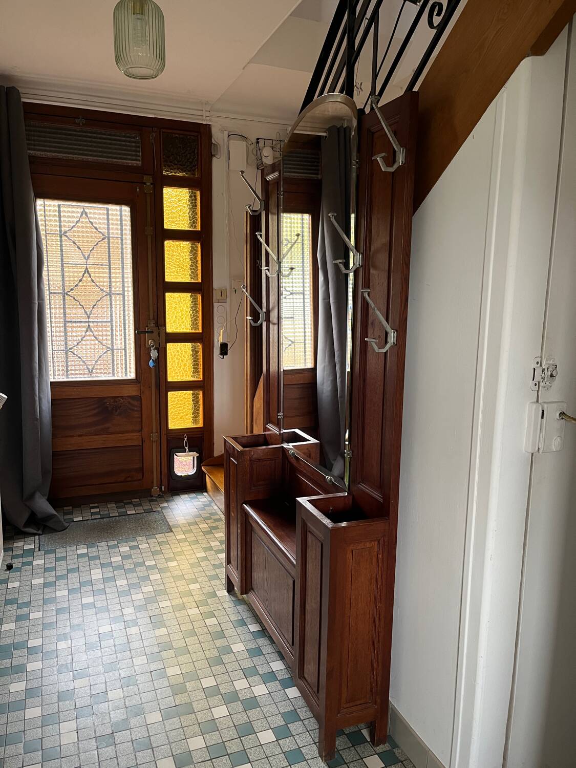 Meuble vestiaire Art déco