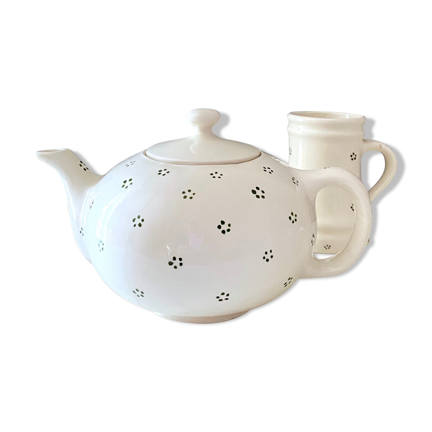 Céramique vintage de théière