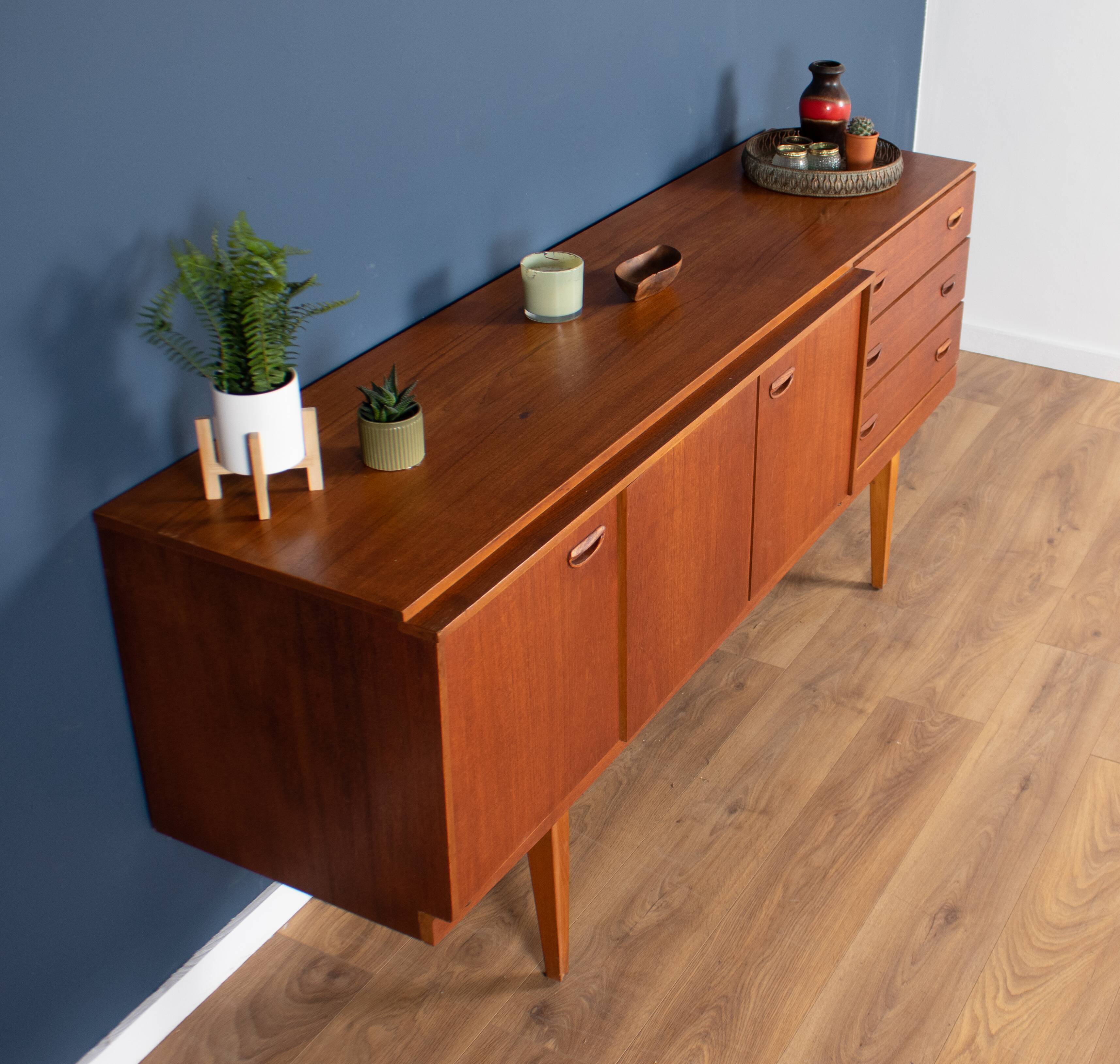 Retro teak 1960s beutility mid century sideboard