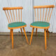 Lot de 4 chaises vintage