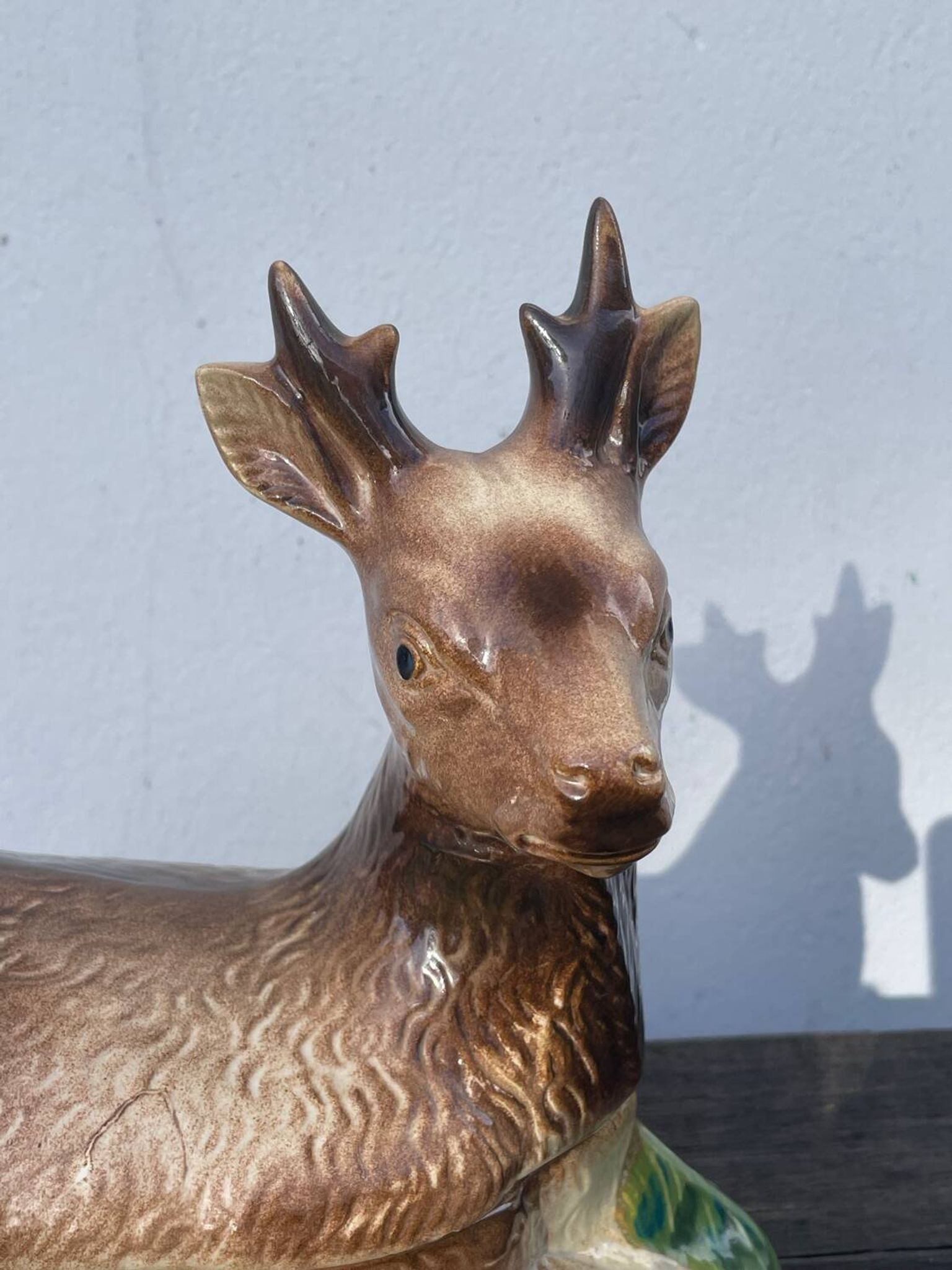 Cerf boîte céramique