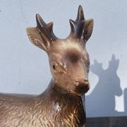 Cerf boîte céramique