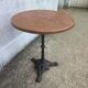 Table de bistrot ronde