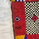 Handmade Moroccan Berber carpet 247 x 200 CM