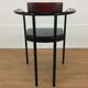 Artelano leather and wood office chair, 80s