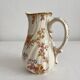 Polychrome ironstone milk jug "Louis XV" U&C Sarreguemines