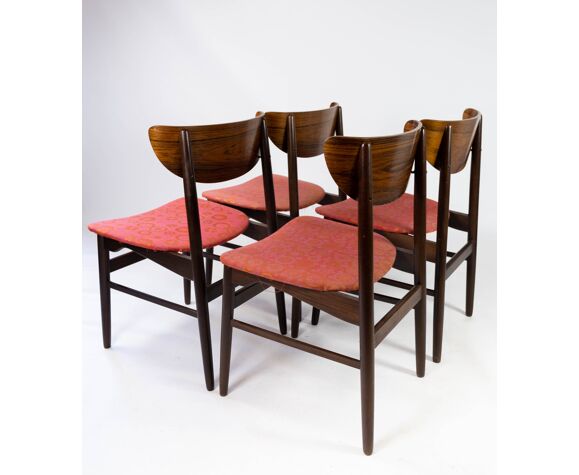 Set Of Four Dining Room Chairs In, Danish Design Dining Chairs Uk