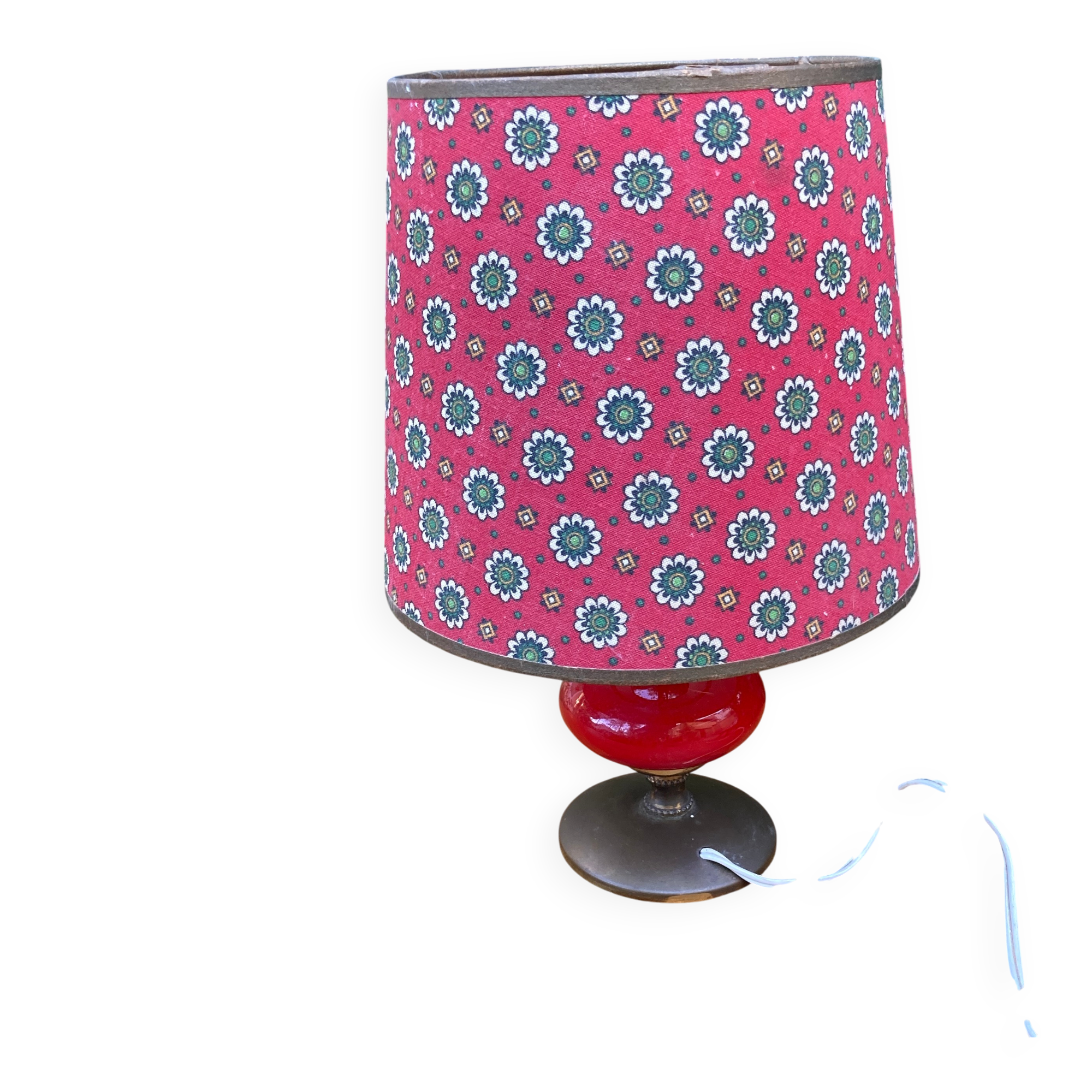 Small vintage bedside lamp