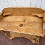 Desk - vintage English pine dressing table