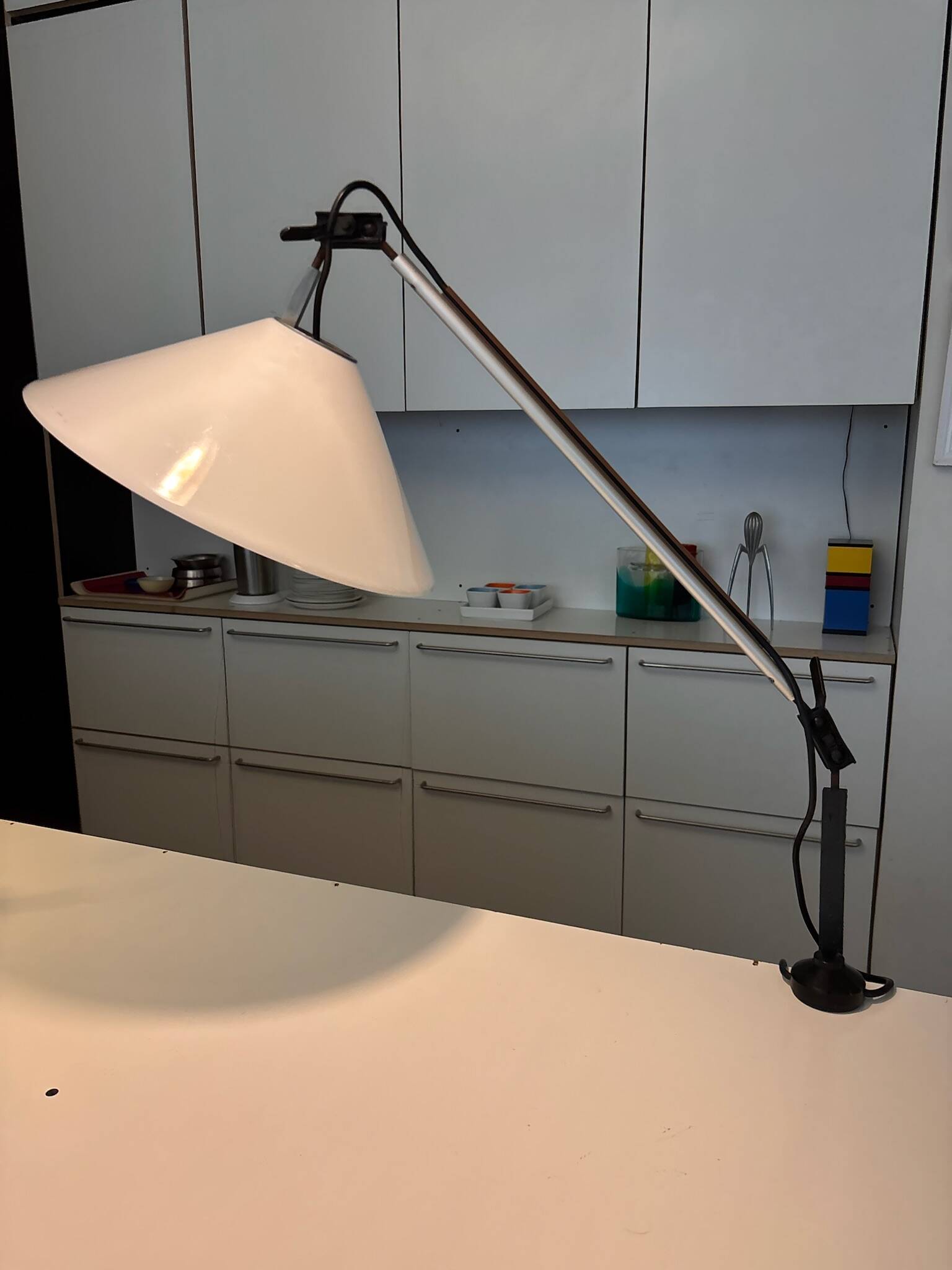 Clamp Lamp Aggregato Enzo Mari and Giancarlo Fassina for Artemide 1974